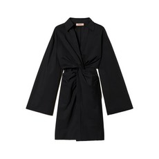 트윈셋 트위스트 디테일 컷아웃 튜닉