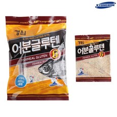 경원 어분글루텐6 떡밥 집어제 소포장 붕어 잉어, 1개, 240g