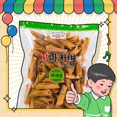 꼬마전병 호박맛 205g 정성제과 추억의 전통과자 어르신 간식, 1개