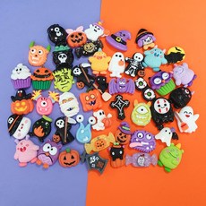 고퀄리티 할로윈 데코덴 파츠 슬라임 탑꾸 폰꾸 DIY 공예 재료 100개입, 1개, 할로윈파츠세트