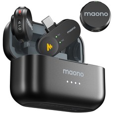 마오노 유튜브 브이로그 방송용 강의용 촬영용 무선 마이크 듀얼 C타입, Wave T5