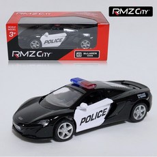 키즈팡팡 RMZ 맥라렌 650S 경찰차 미니카, 혼합색상, 1개