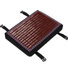 메모리폼 시트 쿠션 코튼 사무실 의자 패드 스툴 직사각형 엉덩이 모던 심플 스타일 홈 데코, E. 검정색 + 짙은 대나무 펠릿 (겨울 여름 겸용)