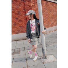 자라 롤링 스톤즈 © 프린트 티셔츠 - 화이트122821