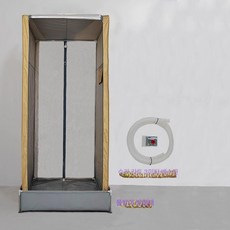 이동식샤워부스 간이 샤워실 패키지1 파티션 욕실 85x85x190cm 카키색 샤워부스 캠핑, A. 길이 85 너비 85 높이 190CM 카키 패키지, 1개, 85x85x190cm 카키 세트 1