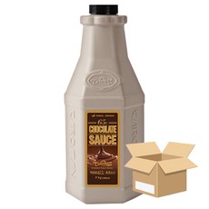 까로망 65C 초코소스 2kg 초코라떼 핫초코 초코시럽, 4개