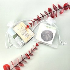 선물포장 오간자주머니 화이트 9cmx12cm