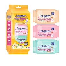 立得清迷你濕巾12抽6包組, 1個, 1個裝