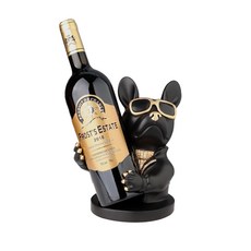 北歐鬥牛犬酒架酒架可愛的酒架搬家禮物裝飾品室內擺飾, 單色