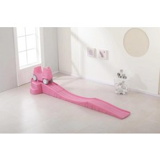 3단 슬라이드카 슬라이드 완구 차량 킥보드 안전한 미끄럼차 미끄럼틀, 1개, 분홍색