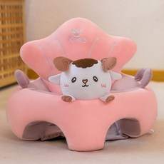 冬款可愛嬰兒公主寶寶椅防摔充氣座幼兒訓練椅兒童卡通充氣沙發墊, 小羊