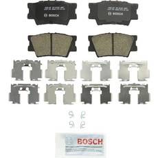 BOSCH BC22 콰이어트캐스트 세라믹 디스크 브레이크 패드 세트 일부 렉서스 ES300h ES350 HS250h 폰티악 바이브 도요타 아발론 캠리 매트릭스 R4 후면과