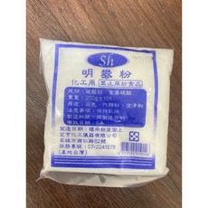 小蘇打 明礬粉 200g (化工用) - 明凡粉/重曹/重碳酸鈉, 1個, (笙亨) 明礬粉