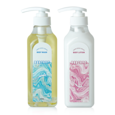 온다다시 수영장 케어 수영 바디워시 & 바디로션 세트, 960ml, 1세트