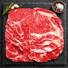 한우이츠 1++등급 한우 등심슬라이스 마장동 소등심 투뿔 소고기 투쁠 구이 200g, 등심슬라이스 (1++등급) 200g