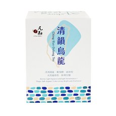 元融 清韻烏龍茶 台灣茶葉 冷冽清香 輕發酵 結球型, 1個, 20入