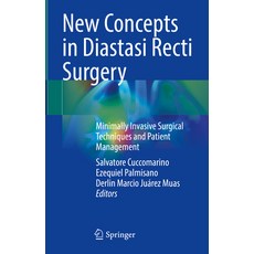 (영문도서) New Concepts in Diastasi Recti Surgery: Minimally Invasive Surgical Techniques... Hardcover, Springer, English, 9783031749469