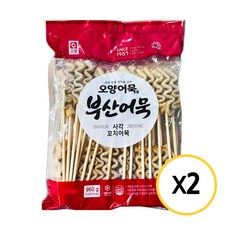 신일푸드(사조오양)사각꼬치어묵 960g, 2개