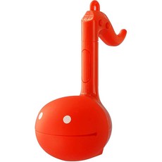 明和電機 音樂小蝌蚪 2代 日版 Otamatone 10cm 電音玩具 兒童樂器, 紅, 1個