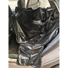 車用寵物墊 人寵同坐 寵物車載墊 耐磨防髒 600D牛津布 寵物防水汽車坐墊, F7薄款黑邊全包圍後排坐墊, 1個
