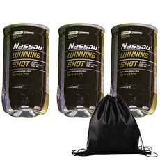 Nassau 網球 贏球 1罐 2顆入+兩層網球包, 3罐