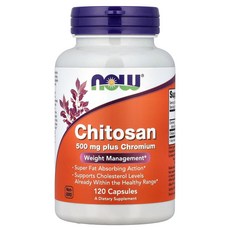 나우푸드 키토산 500mg 베지 캡슐, 120정, 1개