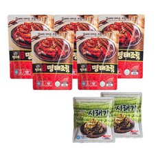 [홈쇼핑]속초 명자네 코다리 조림 시래기팩 명태조림 코다리찜, 450g, 5개