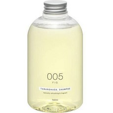 Tamanohada 네추럴리 리프레싱 앤 프레그런스 실리콘-프리 샴푸 005 피그, 1개