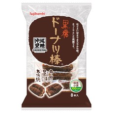 Fujibambi 黑糖甜甜圈棒 8入, 添加糖, 122g, 1個