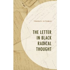 (영문도서) The Letter in Black Radical Thought Hardcover, Lexington Books, English, 9781666922974