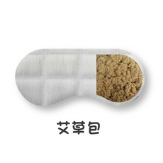 艾草包熱敷眼罩補充包, 1個, 熱敷眼罩艾草包