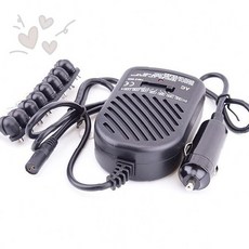 차량용 노트북 전원 어댑터 시거잭 충전기 캠핑 차박 카라반 이동 중 작업 전력, 상세페이지 참조, 시가잭아답터80w