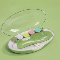 햄스터 슈가글라이더 애완 손톱 소동물 발톱깎이 전동 집 글라이더 다람쥐 놀이터 하늘다람쥐 고슴도치, 1개, 새로운 녹색 전기 네일 그라인더