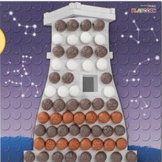 미술놀이 첨성대 만들기 접착 공작 수업 교구 1인용, 기본, 1개