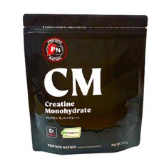 Protein Nation 클레어 퓨어 100% 크레아틴 모노하이드레이트 파우더 500g, 1g, 1개