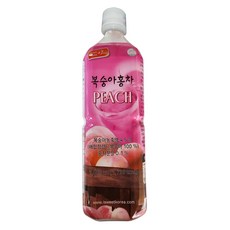 스위트코리아 복숭아 홍차, 1L, 24개