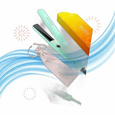 ANGENIL 판 고데기 프로 울트라 미니 티타늄 플랫 아이언 헤어 스트레이트너 EU