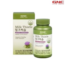 GNCHERBALPLUS 밀크씨슬, 110정, 1개