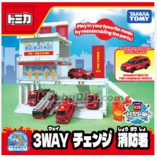 TAKARA TOMY 湯姆龍 湯瑪士小鎮 消防局 TW93995, 1個