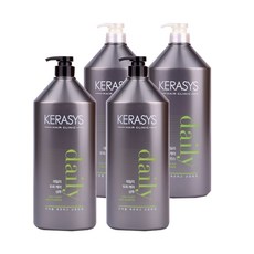 케라시스 데일리 두피케어 샴푸+린스 1.5L 샴푸/린스, 2개
