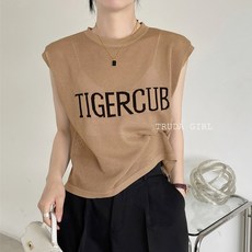 《杜達女孩》伯爵午茶字母鏤空無袖上衣 圓領薄款針織背心 透膚字母寬鬆無袖上衣