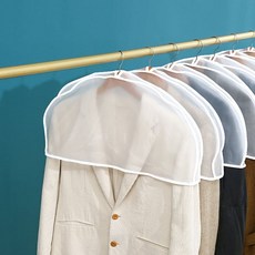 옷걸이덮개 어깨 커버 10매 의류보호대 옷 방진커버 옷걸이커버 의류보호커버 옷보관커버 반투명어깨커버 rds+40247Pv, 1, 10