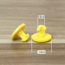 保溫飯盒密封蓋透氣閥氣塞子配件, 1個, 黃色中號,2個