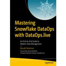 (영문도서)Mastering Snowflake Dataops with Dataops.Live: An End-To-End Guide to Modern Dat... Paperback, Apress, English, 9798868817533
