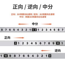 金屬刻度尺 粘貼標尺 高精度 粘性 刻度尺條 貼帶 膠貼紙 自粘尺子 可粘 金屬刻度尺, 不銹鋼色電鍍款 尺帶寬12.5MM ,0.5米逆向 0.5米??0, 1個