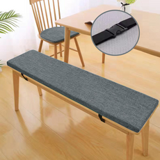 벤치 의자 방석 메모리폼 긴의자 전용 논슬립 쿠션, X-그레이