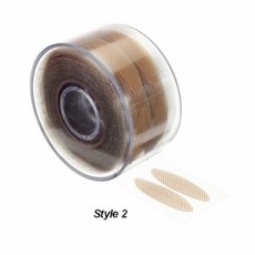 아이 리프트 스트립 메이크업 스티커 600 눈꺼풀 도구 회색 쌍꺼풀 접힘 투명 이중 테이프 줄무늬 않는, Stye 2 Bla big, 1개