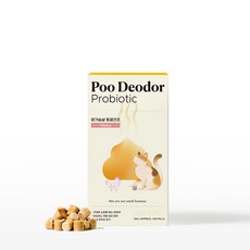 자유펫 고양이 영양제 푸 디오더 프로바이오틱스 포 캣, 1개, 소화+장건강, 30회분