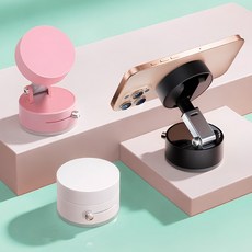 아킴 애니톡 진공흡착 맥세이프 차량용 핸드폰 거치대, 핑크, 1개
