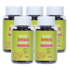 강아지 피부영양제 피부병 아토피 발습진 털 피모건강 막내댕이 피부피모 마스터 100g, 5개, 피부/피모, 99정